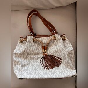 Michael Kors Brown and Tan hobo Women's Bag